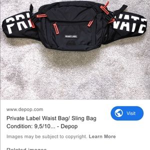 Private label waist bag